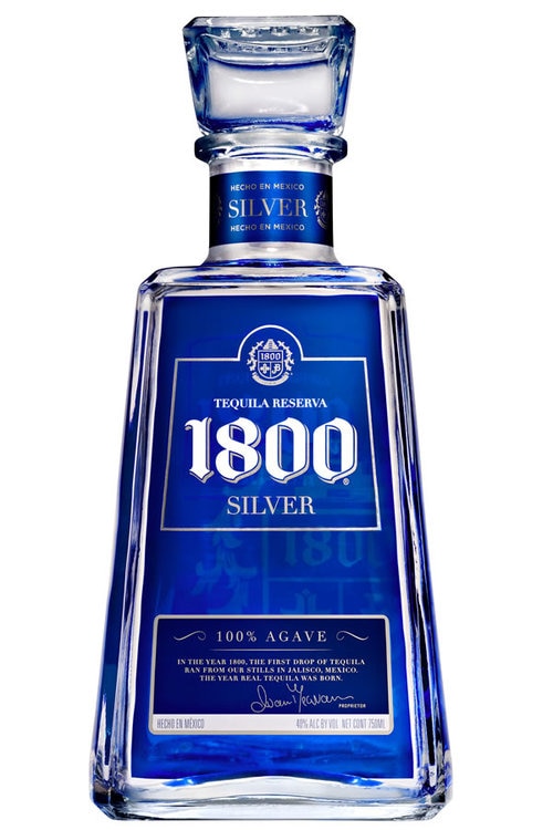 1800 Silver Tequila 750ML, Mexico. 